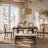 6-piece Dining Table Set,-209782352