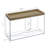 Wall Mounted Acacia Tray Paper Towel Holder