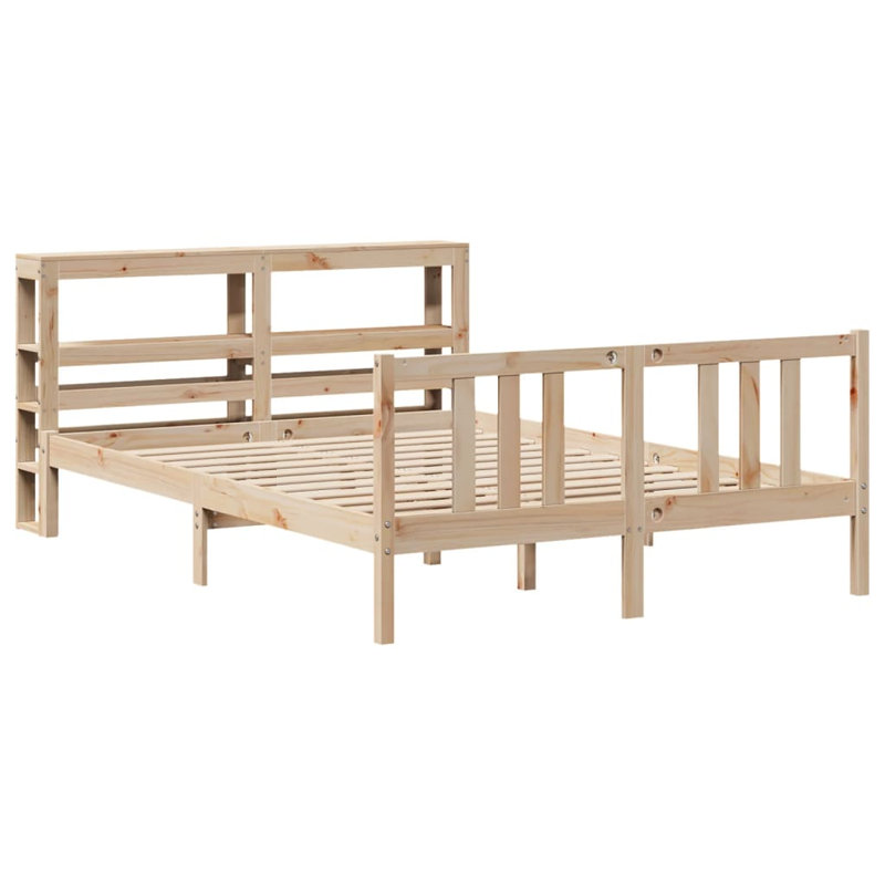 Storage Bed, Brown, Kingsize (5')