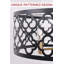 Plafonnier semi-encastré 3 lumières 16 po Hajari-1437512755-1437512754