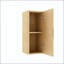 Armoire murale étroite avec 2 portes et registre à fermeture en douceur-126622338