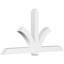 Support pour pignon en PVC Redmond-44774158-44774334