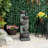 5-Tier Bowls Waterfall Fountain with LED Lights
