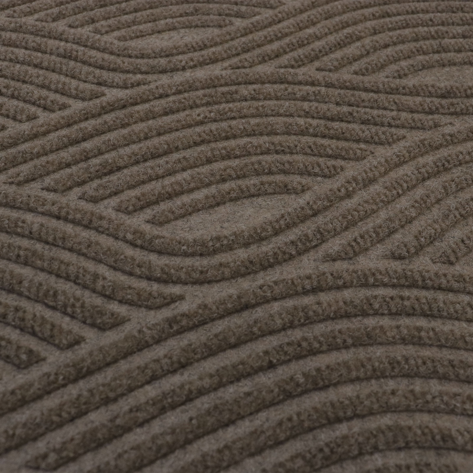 WaterHog Luxe Waves Non-Slip Doormat, Greige