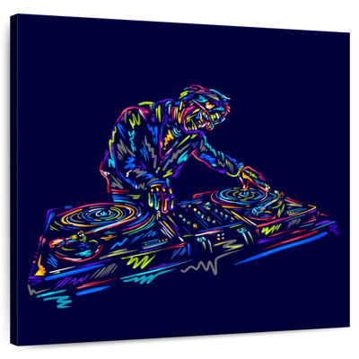 Abarca Colourful Abstract Dj