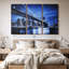 «Twinkling Brooklyn Bridge» sur toile-1585477182