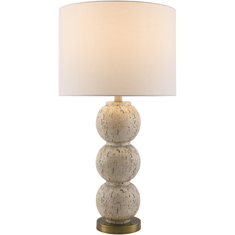 Lampe de table Kee, Crème