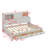 Jacksten Wooden Daybed With 3 Drawers, Upper Soft Board, Shelf, Sockets And USB Ports-343700138-385546275