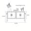 Buffet moderne luxueux peint de luxe-129020044-129020047
