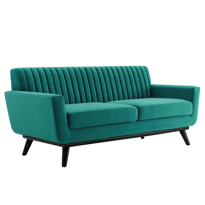 Causeuse Engage, Polyester sarcelle
