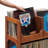 Zayne Medium Record Storage Stand