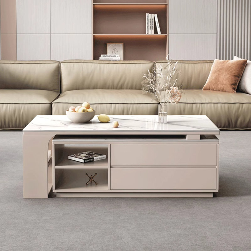 Nouvelle table basse rétractable, Kaki