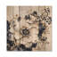 Décoration florale rétro de fleurs de mamans II - bois traditionnel sur bois de pin naturel-1571338696