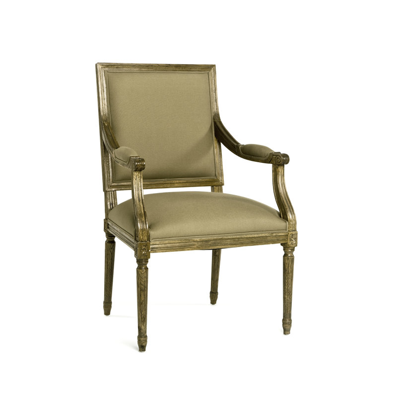Louis Armchair, Natural, Natural Oak