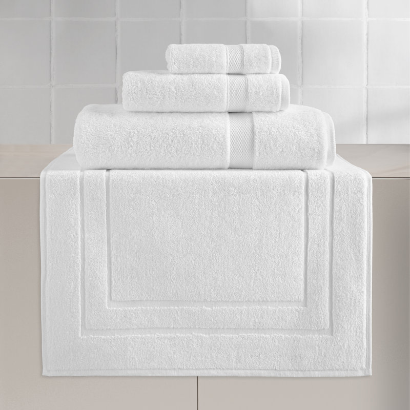 100% Turkish Cotton Anovia Hotel Terry Oversized Towel Collection, 4 Piece Towel Set