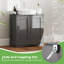 Freestanding Under Sink Cabinet-1417326086