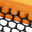 Enceinte pour chat amovible avec toit imperméable et 3 plateformes de saut, orange