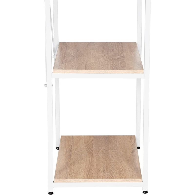 Ischua 60cm Clothing Rack, Light Woodlook