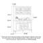 Armoire alimentaire simple en bois massif American-932879523