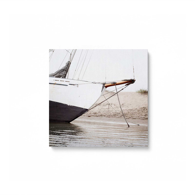 «Sail Boat» par Bree Madden, reproduction d'art, H 12 po x l 12 po, Toile tendue, Ne s’applique pas