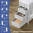 L Shaped Desk with Monitor Stand and Drawers, Gaming Desk with RGB LED Lights &Power Outlets-1128453328-1128453331