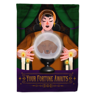 Drapeau de maison d'Halloween en polyester à double face H 40 po x l 28 po 