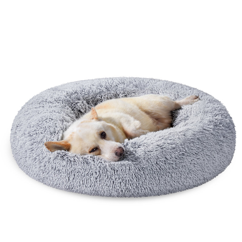 Cotton Pet Bed, Grey