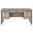 Azura Weathered Oak 4-Drawer Office Desk