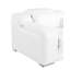 Fauteuil inclinable électrique en cuir fleur italien Divanitalia-349397934