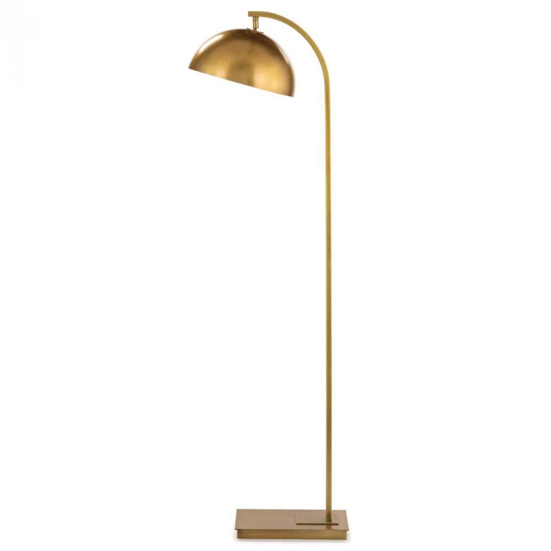 Lampe sur pied Otto, Laiton naturel