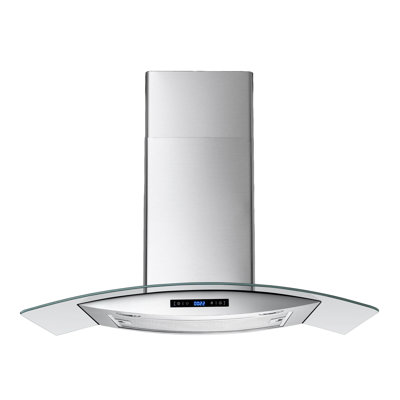 Hotte murale convertible en acier inoxydable W102B Series