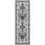 Geometric Cotton and Chenille Flatweave Area Rug-1373736506