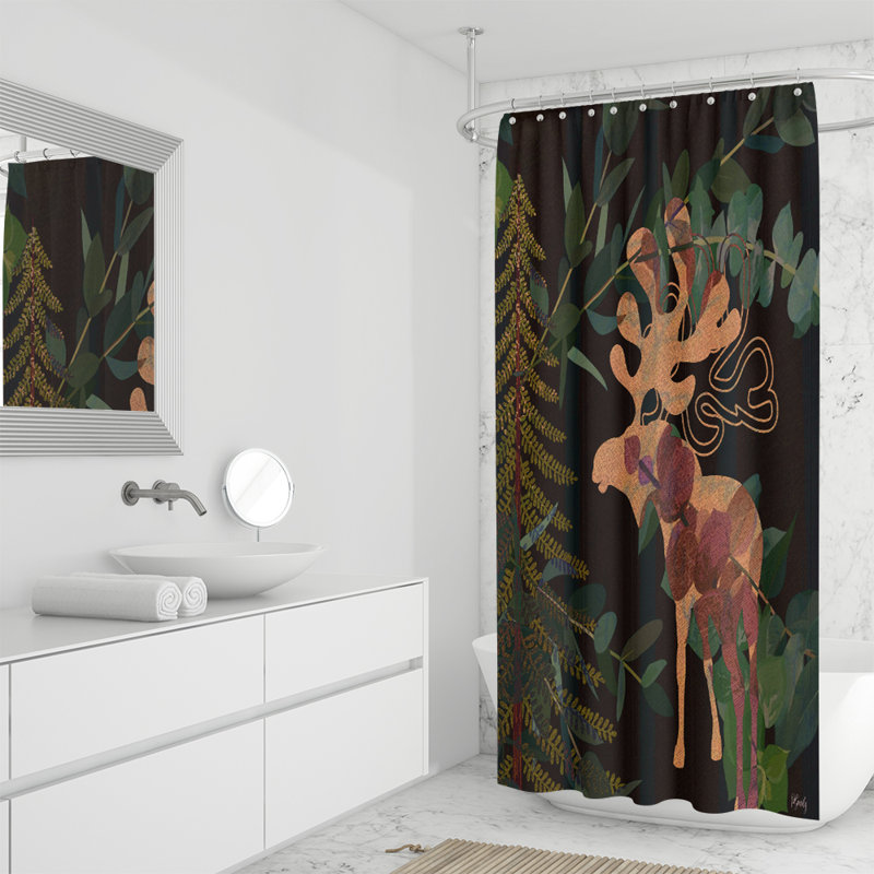 Knuth Shower Curtain, 70" x 90"