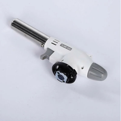Torche à gaz de camping avec pistolet à flamme, soudeuse portative, briquet au butane, brûleur d'extérieur