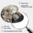 Soft Colours Marble Abstract I - Abstract Marble Drop Shape Metal Wall Sculpture-841369158