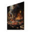 Nourriture barbecue «A Lived II» sur bois-383562050
