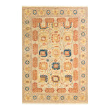 Classic One-of-a-Kind 6' 1" X 9' 1" Hand Knotted Area Rug