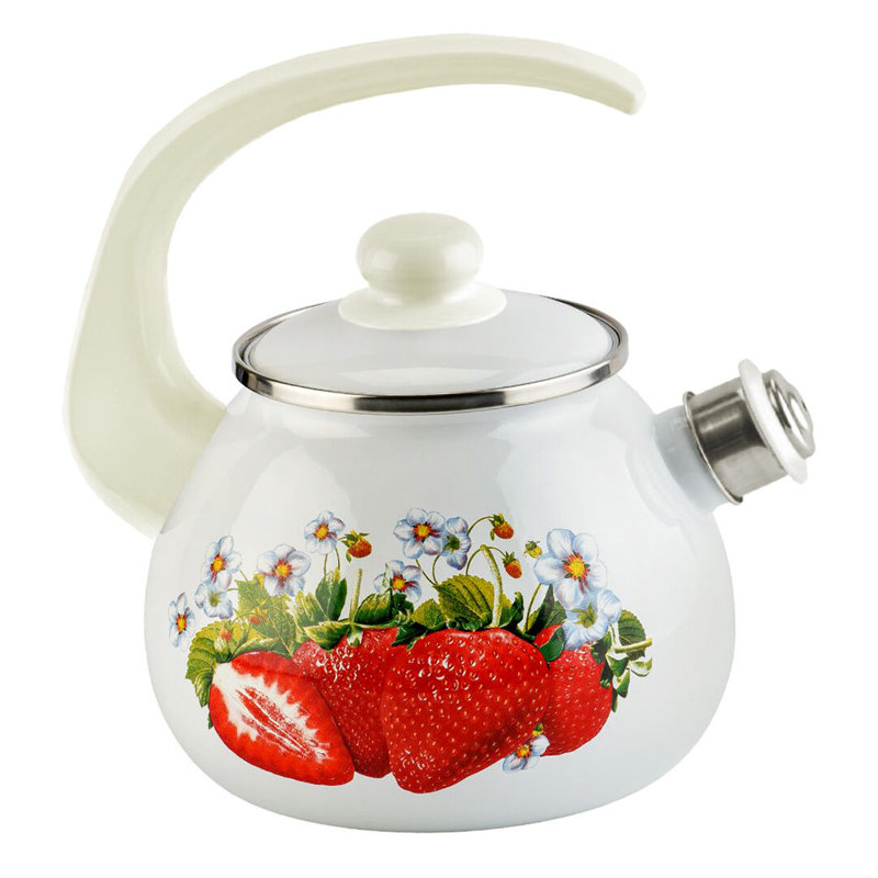 Kettle with Whistle Strawberry 2.7-qt.