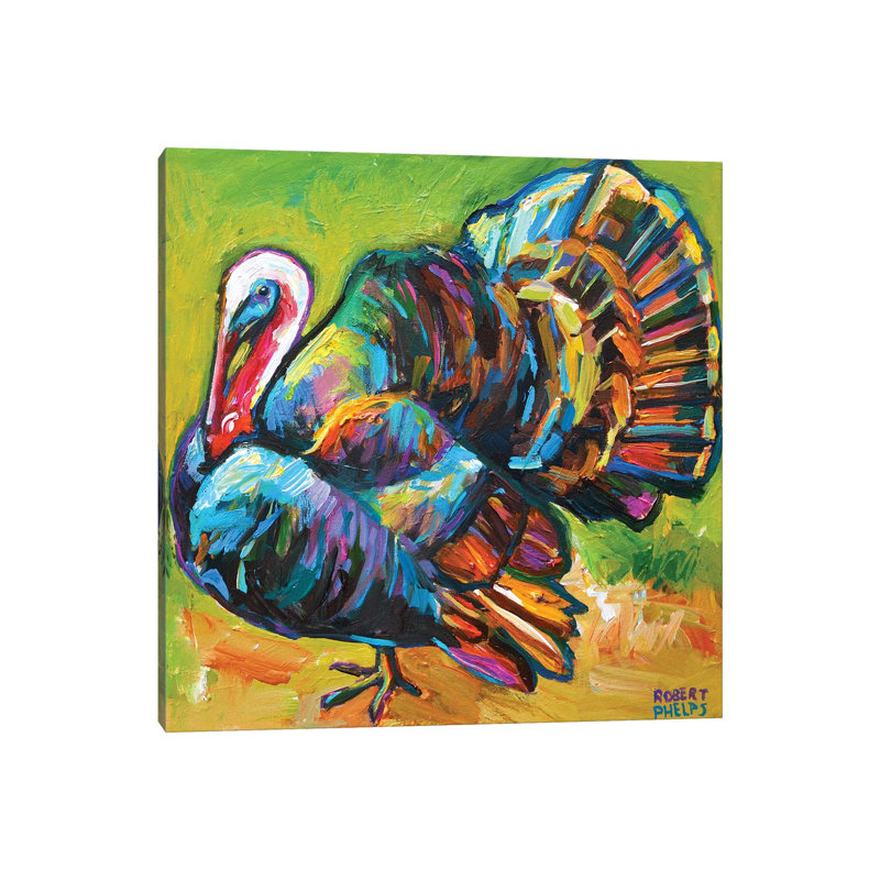 Turkey by Robert Phelps - Gallery-Wrapped Canvas Giclée on Canvas, 30.48 cm H x 30.48 cm W, Canvas