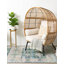 Tapis vert / beige / bleu Ector Southwestern-33092957