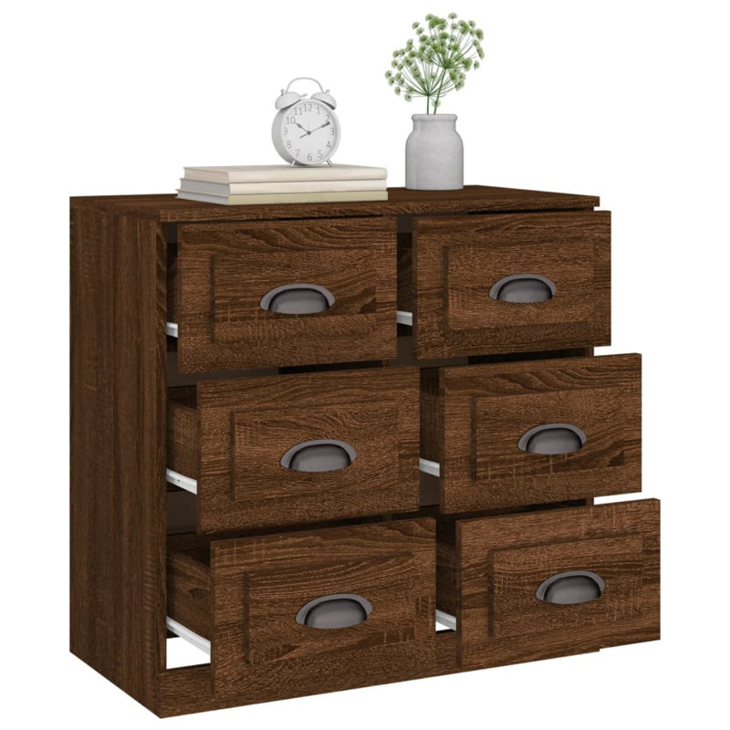 Dauntsey 70 Cm Wide Sideboard, Brown Oak