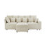 Canapé modulaire, canapé modulaire avec ports USB et cinq coussins de dossier-1224206131