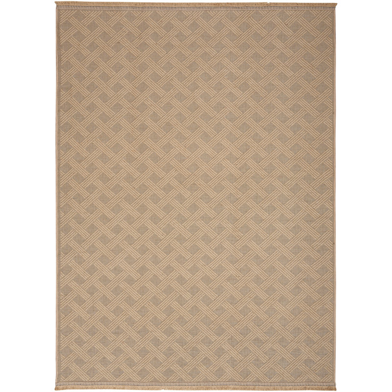 Marlow Washable Geometric Indoor Rug, Rectangle 5'3" x 7'3"
