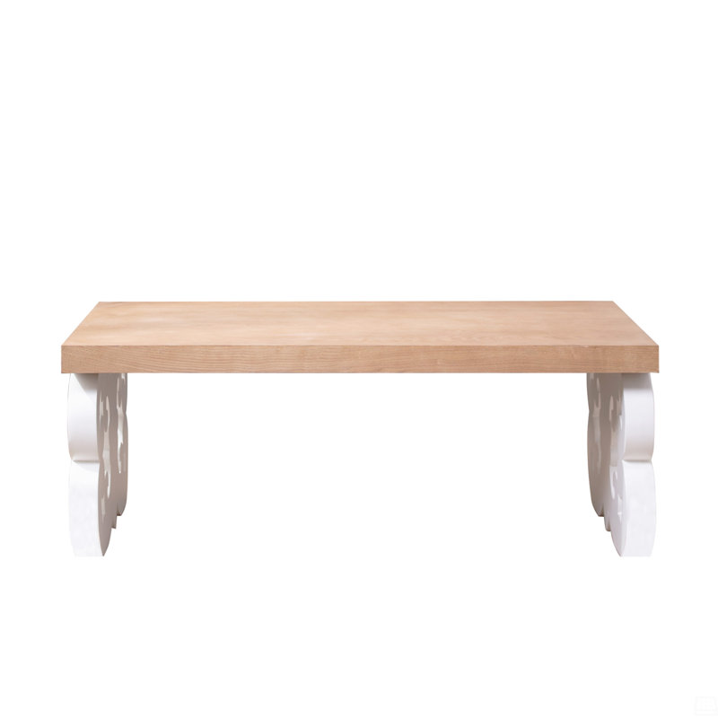 Table basse en bois - Table rectangulaire de 47 po