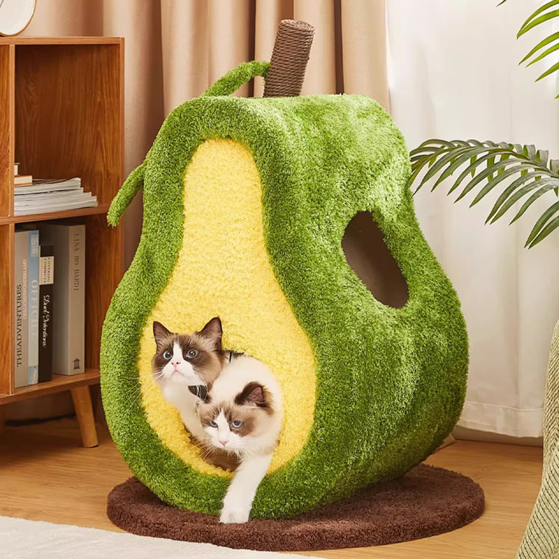 1 Tiers Cat Tree with Condons,Scratching Posts