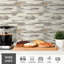 11.73 in. W x 11.5 in. L Fireplace Surround Peel and Stick Subway Tile-139354585