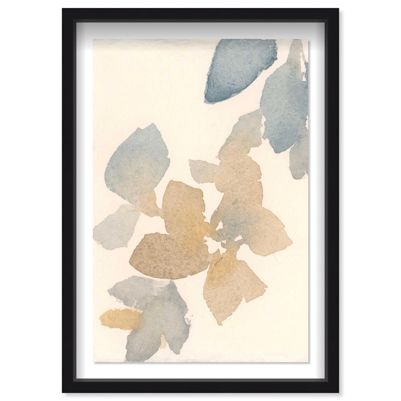 Oliver Gal Soft Bloom II Floral & Botanical - Luxury Shadowbox Framed Wall Art, Black, 25.5" H x 17.5" W