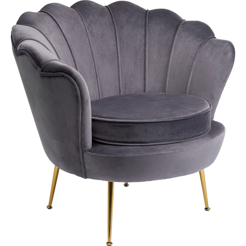 Armchair Water Lily, Grey/Brown/Blue