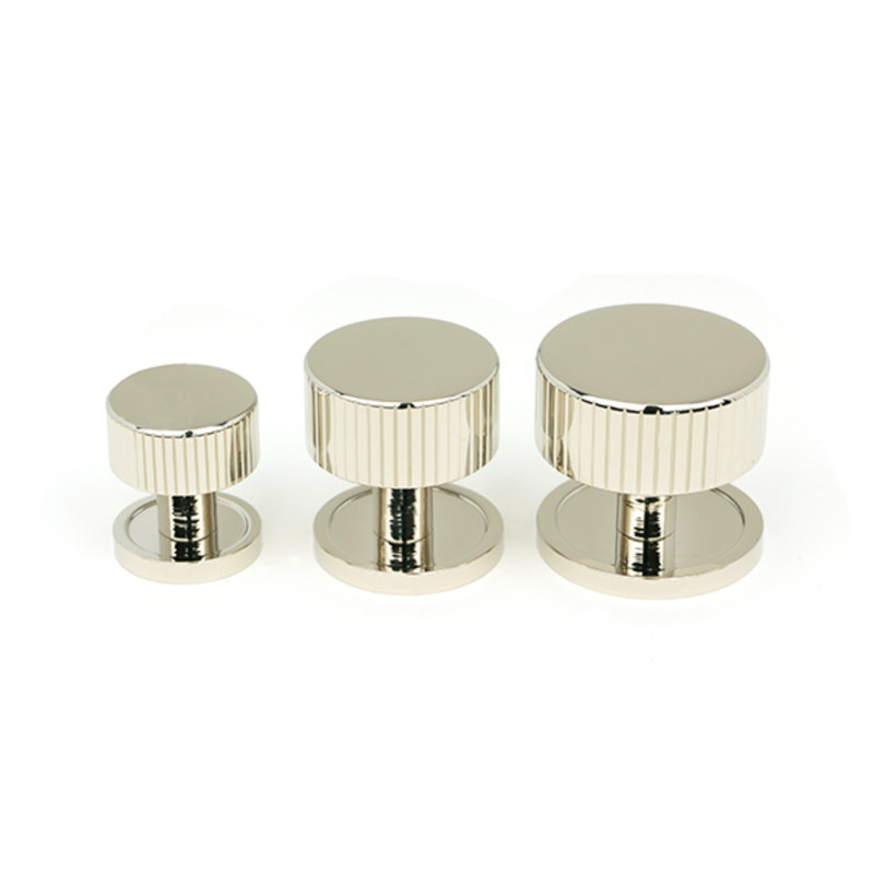 Round Knob, 3 cm, Polished Nickel