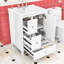Armoire de meuble-lavabo 24 po avec tablette réglable et 3 tiroirs-659981648-649163314